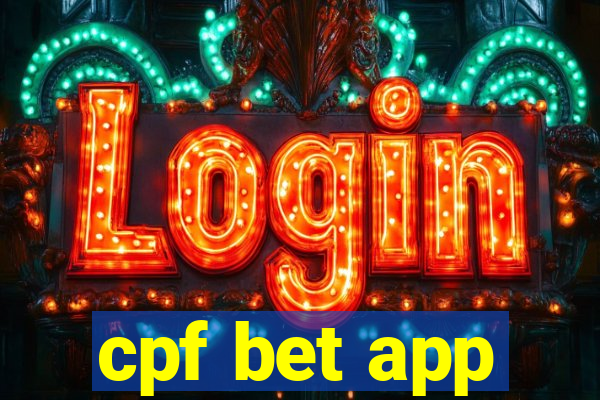 cpf bet app